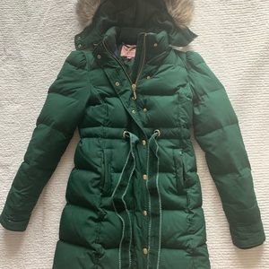 Juicy Couture Long Puffer Parka Coat